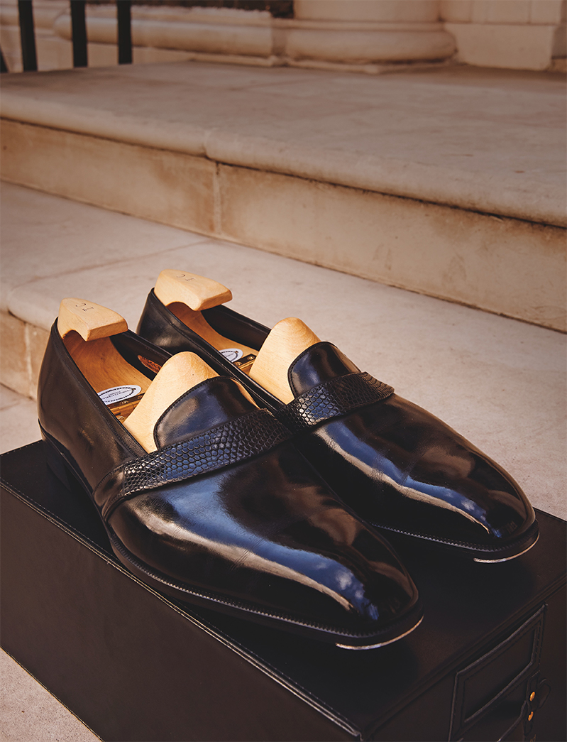 ジョージクレバリー スリッポンjohnlobb