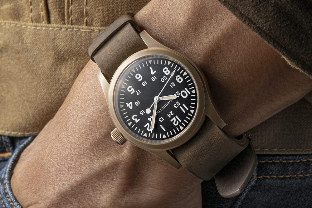 ハミルトン カーキ フィールド MECHANICAL BRONZE 38mm2022年に購入数回着用